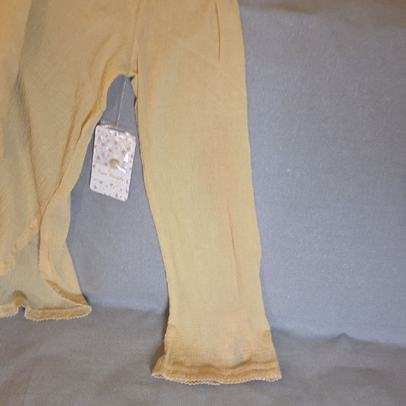 NWT Free People On the Island Crochet Neckline Yoke Blouse - Picture 9 of 9